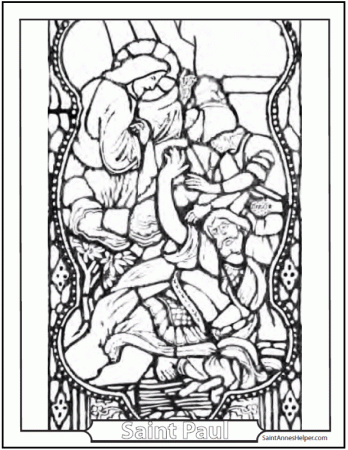 Apostles Creed Prayer And Apostle Coloring Pages