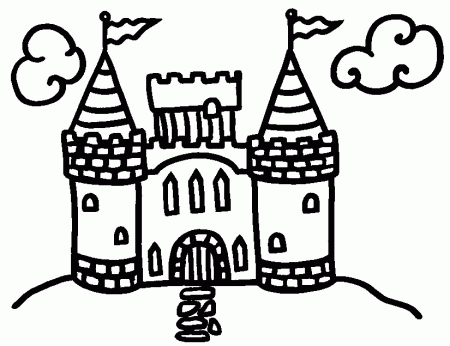 Kids-n-fun.com | 20 coloring pages of Castles
