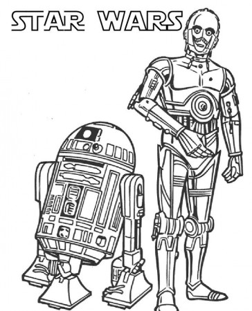Robot Soldiers Star Wars Coloring Pages | Robot Coloring Pages ...