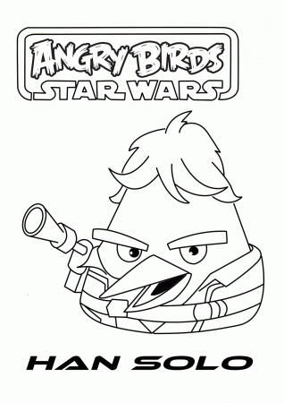 Angry Birds Star Wars Coloring Pages | Only Coloring Pages