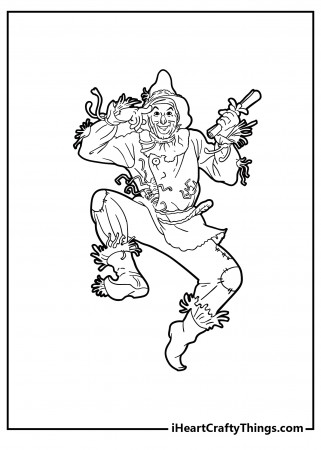Printable Wizard Of Oz Coloring Pages (Updated 2022)