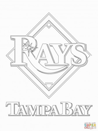 Tampa Bay Buccaneers Coloring Pages | Tampa bay rays, Baseball, Tampa