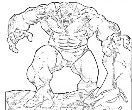 printable abomination coloring pages