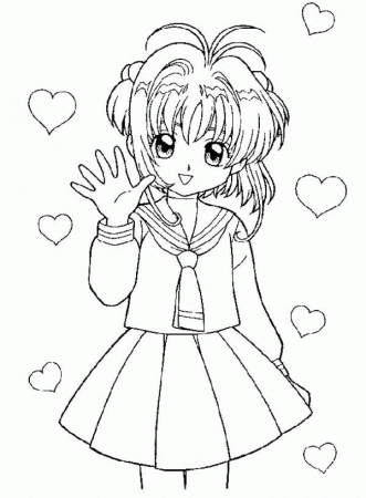 Cardcaptor Sakura Printable Coloring Pages - High Quality Coloring ...