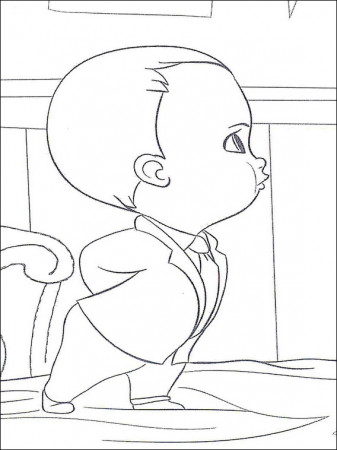 Boss Baby Coloring Pages 25