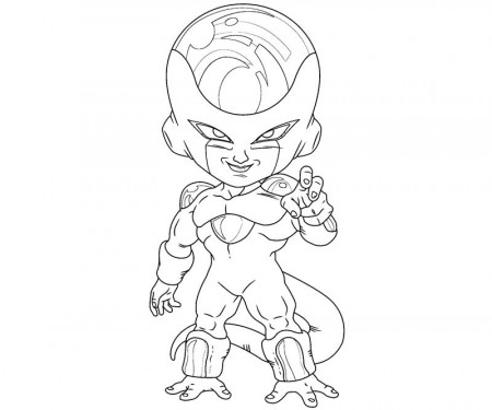Frieza 6 Coloring | Crafty Teenager
