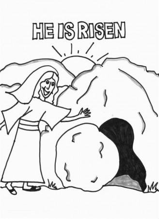 Resurrection Coloring Pages - Best Coloring Pages For Kids
