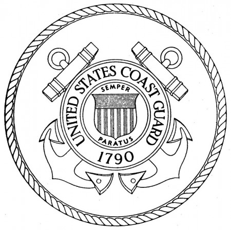 United states coast guard coloring pages