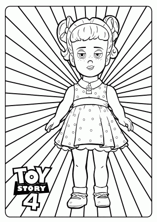 Gabby Gabby : Incredible Toy Story 4 coloring pages - Toy Story 4 Kids Coloring  Pages