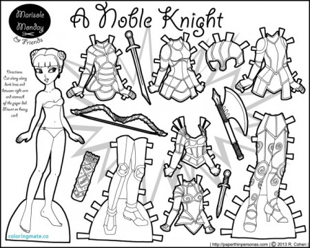 Exclusive Photo of Paper Doll Coloring Pages - birijus.com