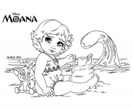 Fantastic Moana Coloring Pages | 101 Coloring