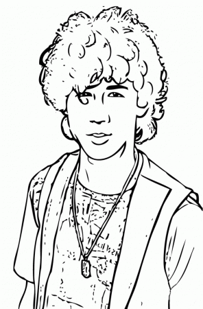 Camp Rock 2 Coloring Page