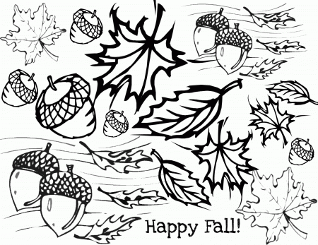 autumn coloring pages | Coloring Pages for Kids