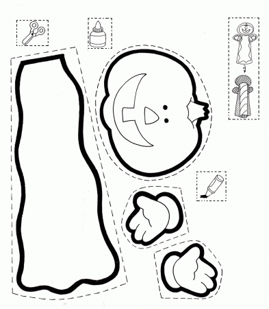 Cut And Paste | Coloring Pages