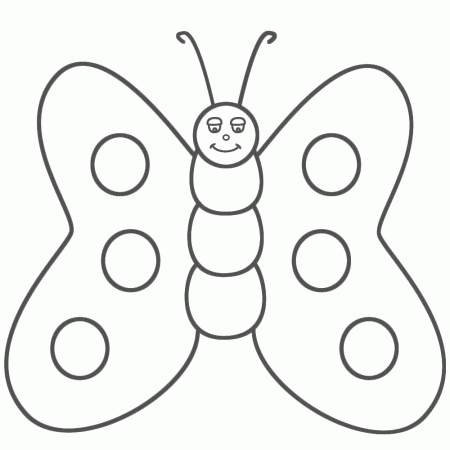 butterfly coloring pages animal printable butterfly coloring pages ...