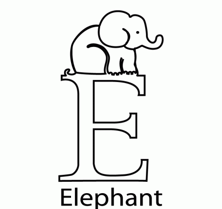 25+ Alphabet Coloring Pages For Children