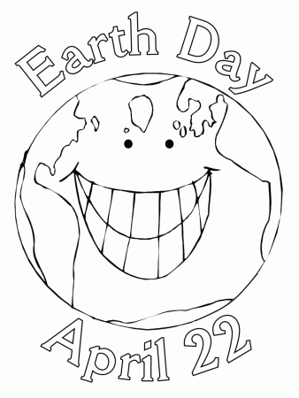 Earth Coloring Pages Earth Coloring Pages Earth Day Coloring Page ...