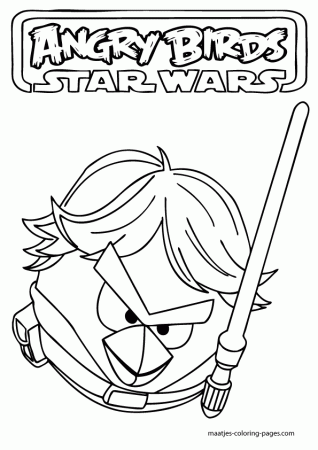 Angry Birds Star Wars Bad Guy Coloring Pages - Coloring Pages For ...