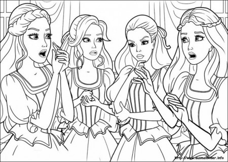 Barbie Coloring Pages Printable - Coloring Page