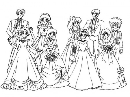 Other ~ Printable Wedding Dress Coloring Pages ~ Coloring Tone ...