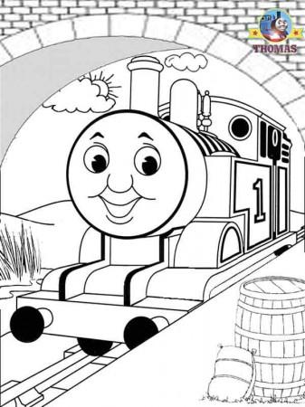 Thomas The Train Coloring Pages Online Free - Coloring