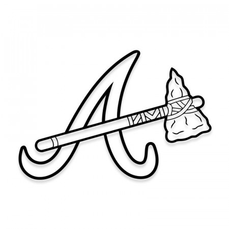 Atlanta Braves Logo Decal MLB Sticker ...