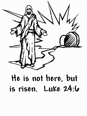 Resurrection Coloring Pages - Best Coloring Pages For Kids