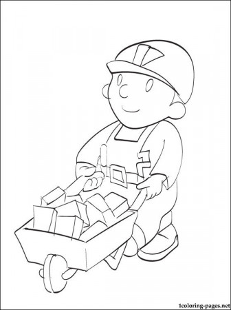 Bob the Builder coloring page | Coloring pages