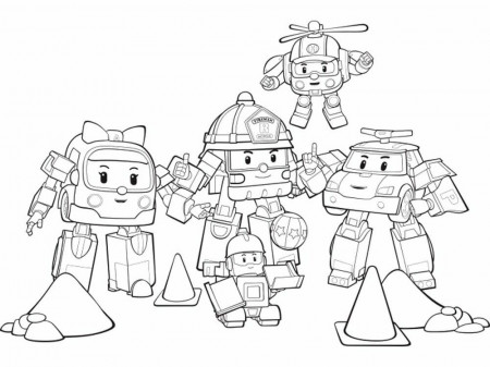 Free Robocar Poli coloring pages. Download and print Robocar Poli coloring  pages