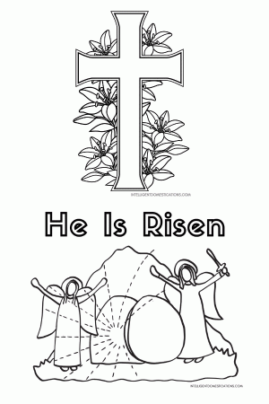 21 Easter Coloring Pages Free Printable - Intelligent Domestications