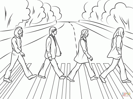 Beatles Coloring Book Pages - High Quality Coloring Pages