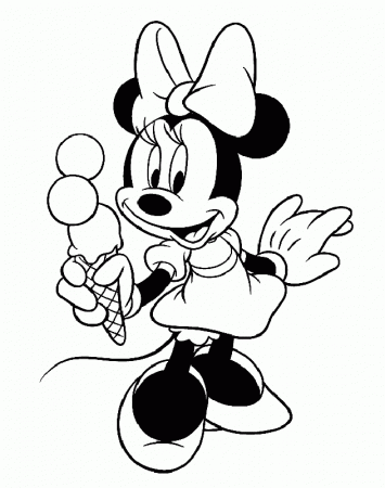 Forms Minnie Mouse Coloring Pages On Coloring Book, Fast Minnie ...