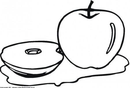 Apple - Coloring Pages To Print