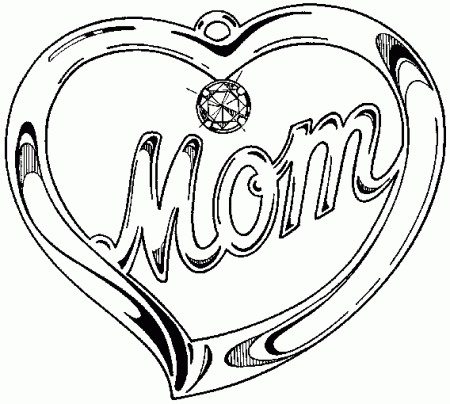 That Say I Love You Mom | Free Coloring Pages on Masivy World