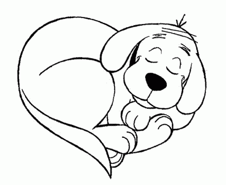 Coloring Pages Of Dogs Printable Kids Colouring Pages Clifford The ...
