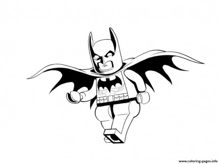 Print batman lego cap logo Coloring pages