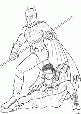 Batman Robin Colouring Pages Free Robin Hood Disney Coloring Pages ...