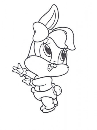 Bugs Bunny Enjoy Coloring Page | Looney Tunes | Pinterest