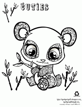 Cutie coloring pages to download and print for free
