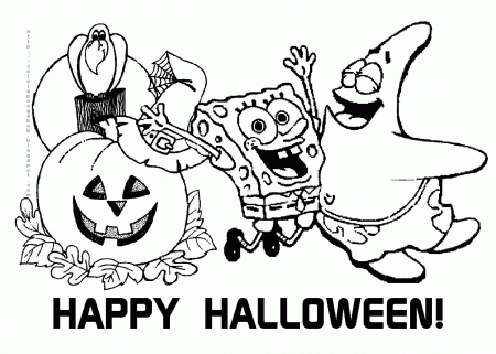 Free Printable Cute Halloween Coloring Pages Great - Coloring pages