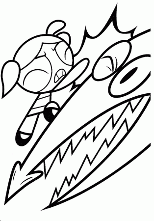 Coloring Page - Powerpuff girls coloring pages 12