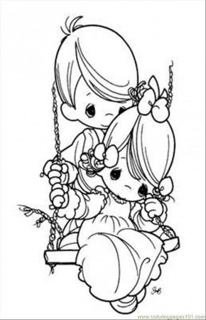 Coloring Pages Ecious Moments Coloring Pages (Cartoons > Precious 