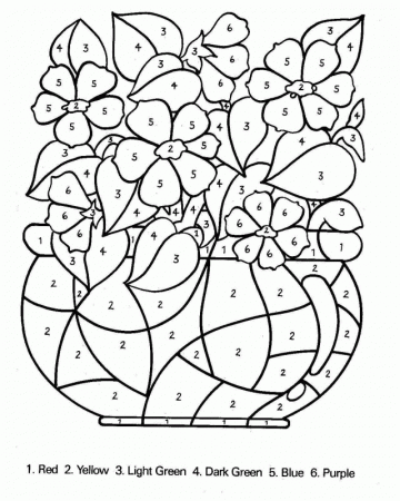 Color Coded Coloring Pages Coloring Book Area Best Source For 