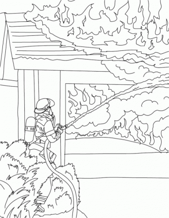 Fire Station Coloring Pages Coloring Pages Amp Pictures IMAGIXS 