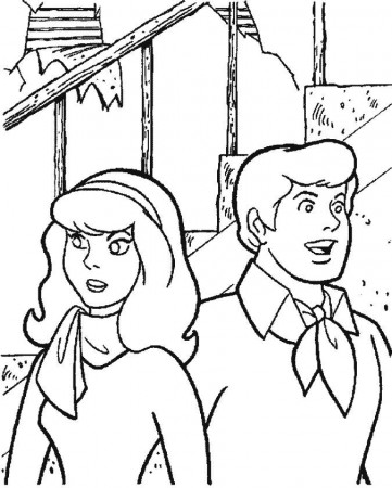 Scooby Doo Coloring Pages Printable Free | Coloring - Part 8