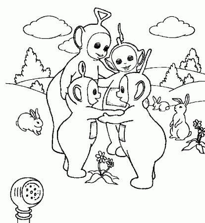 Teletubbies - 999 Coloring Pages