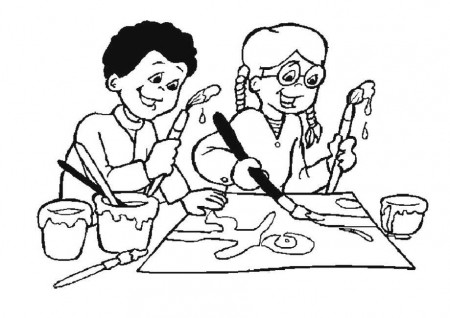 Coloring pages kindergarten - picture 20