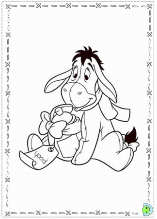 disney eeyore Colouring Pages (page 2)