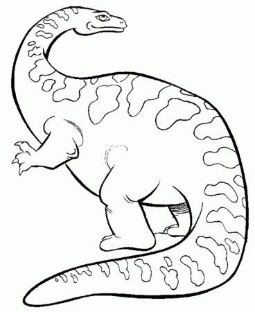 Massosaurus Dinosaur Coloring Pages | Printable Dinosaur coloring 
