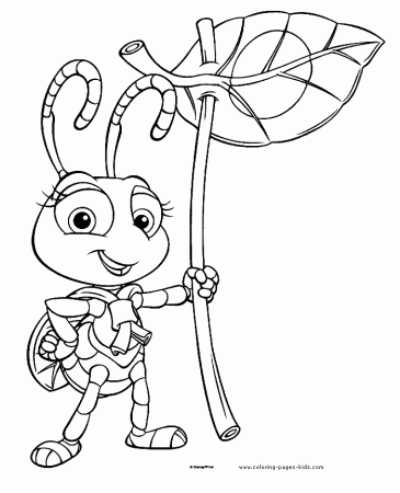 Cute a Bug's Life coloring pages - Coloring pages for kids 